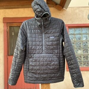 Women’s Patagonia Nano Puff Bivy Hoodie Jacket Black Medium